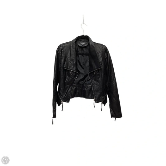 Jacket Moto By Lulus In Black, Size: S