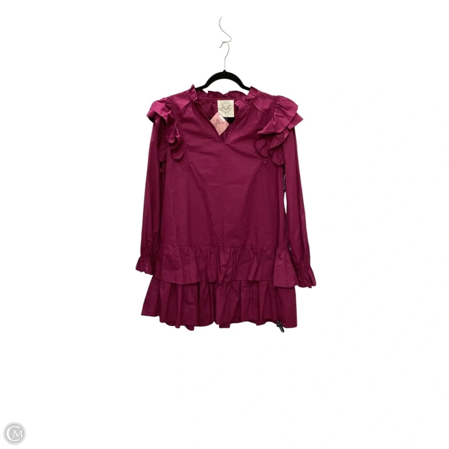 Dress Casual Short By Fantastic Fawn In Purple, Size: S