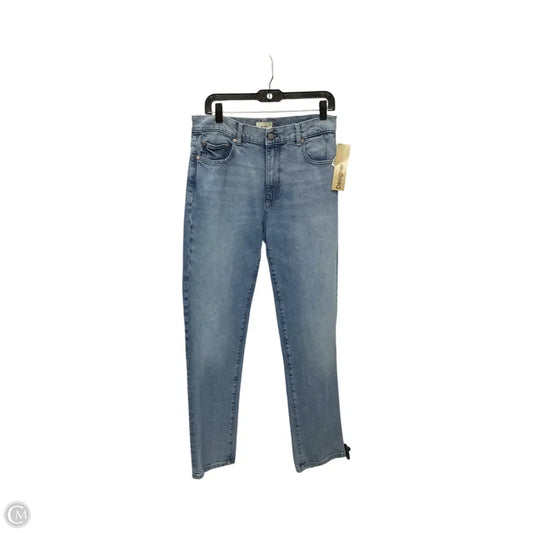 Designer Jeans Straight By Dl1961 In Blue Denim, Size: 8