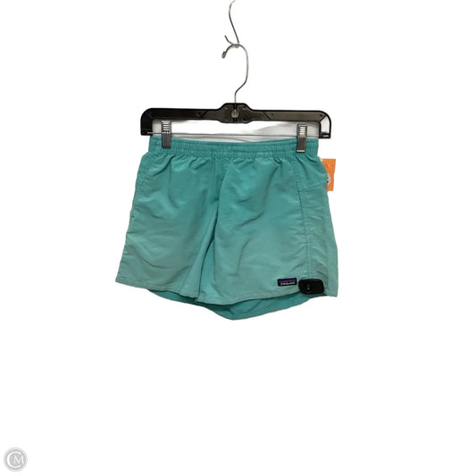 Athletic Shorts By Patagonia In Teal, Size: Xxs