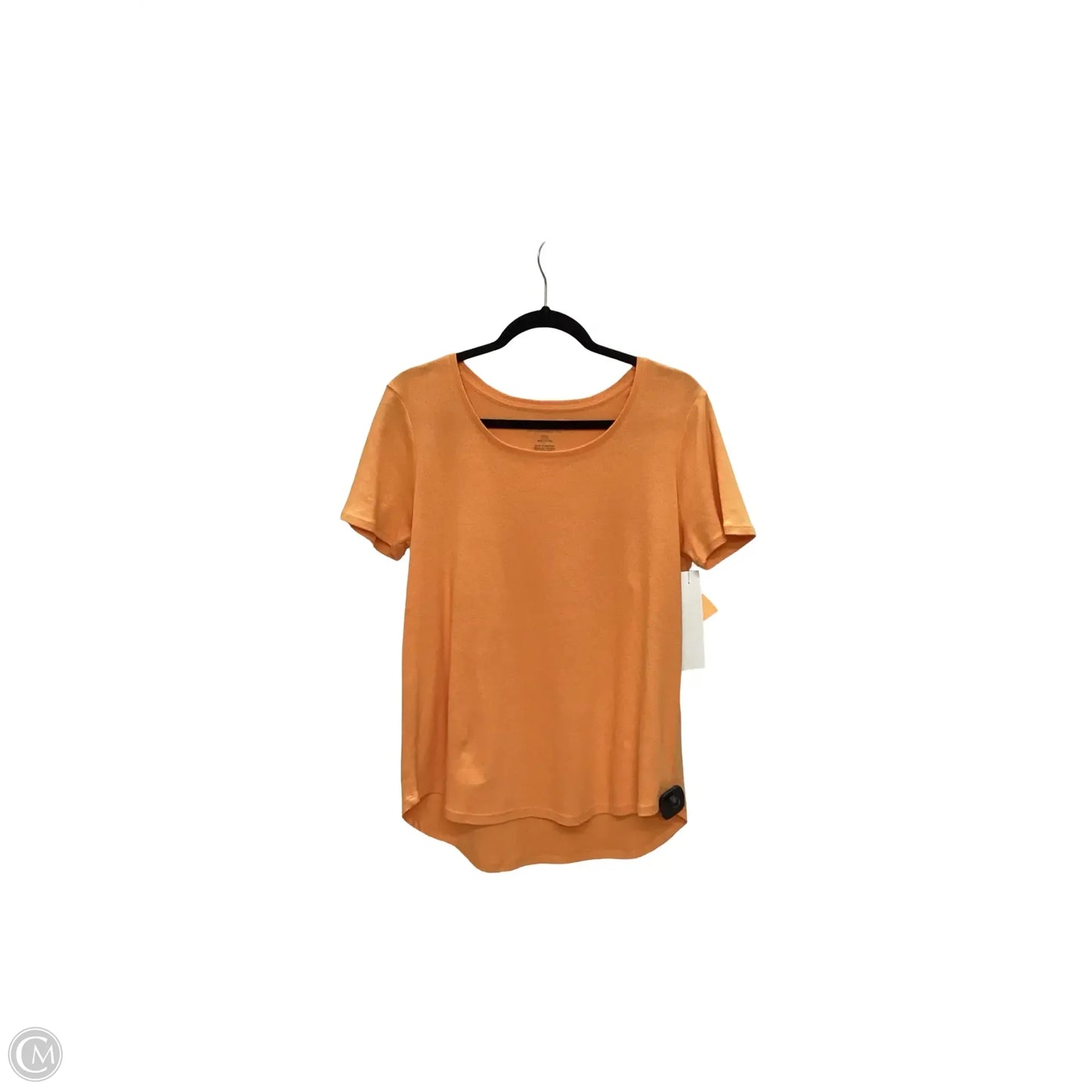 Top Short Sleeve By Chicos In Orange, Size: 2