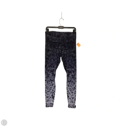 Athletic Leggings By Lululemon In Floral Print, Size: 10