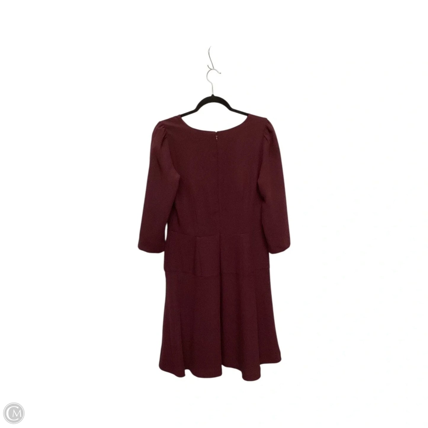 Dress Work By Ann Taylor In Maroon, Size: 8
