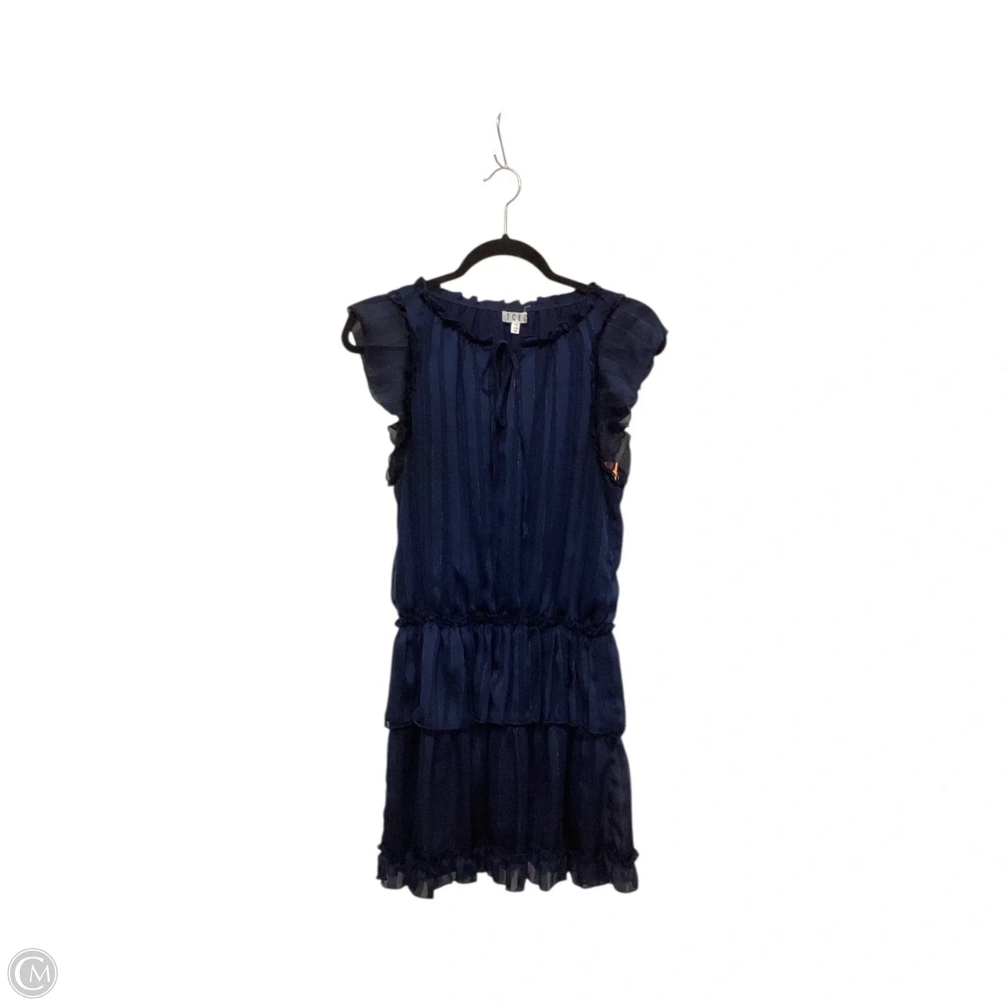 Dress Casual Short By Tcec In Navy, Size: M