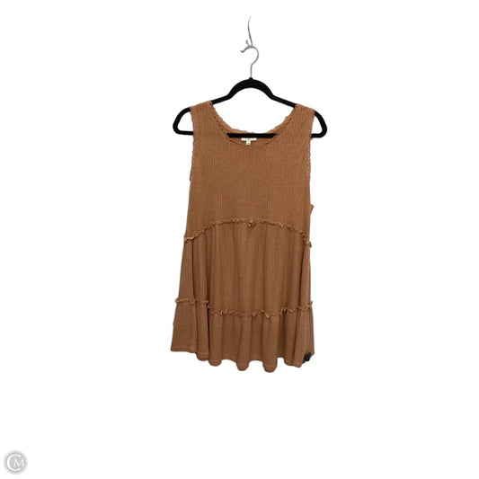 Dress Casual Short By Umgee In Orange, Size: L