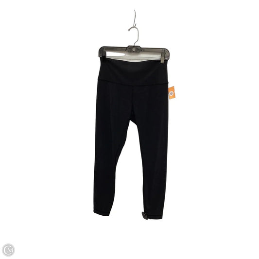 Athletic Leggings By Lululemon In Black, Size: 8