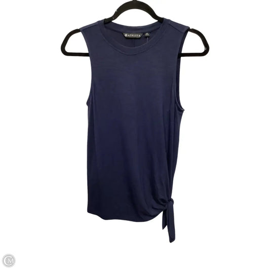 Athletic Tank Top By Athleta In Navy, Size: Xs