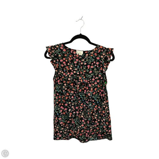Blouse Designer By Kate Spade In Floral Print, Size: L