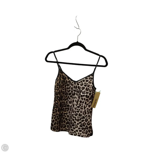 Designer Top Sleeveless Designer By All Saints In Animal Print, Size: 0