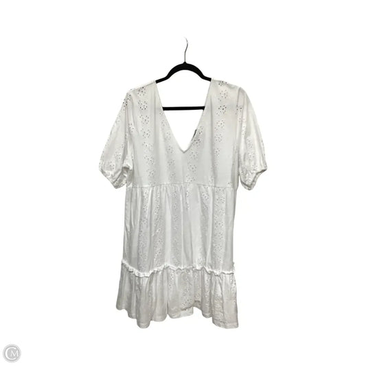 Dress Casual Short By Asos In White, Size: 12
