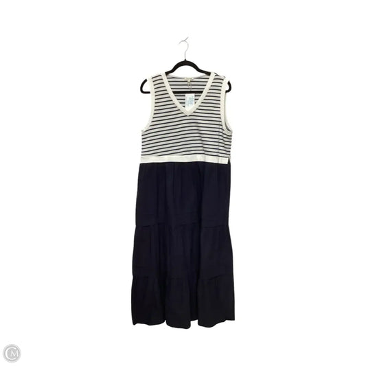 Dress Casual Maxi By Jodifl In Navy, Size: L