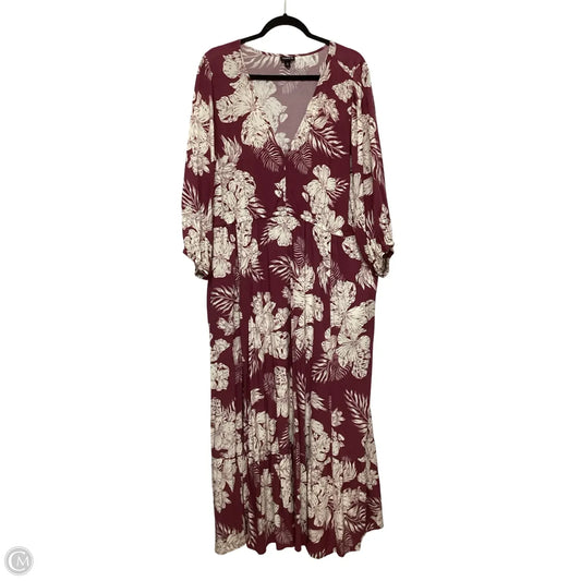 Dress Casual Maxi By Torrid In Purple, Size: 3x