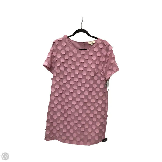 Dress Casual Short By Entro In Pink, Size: M