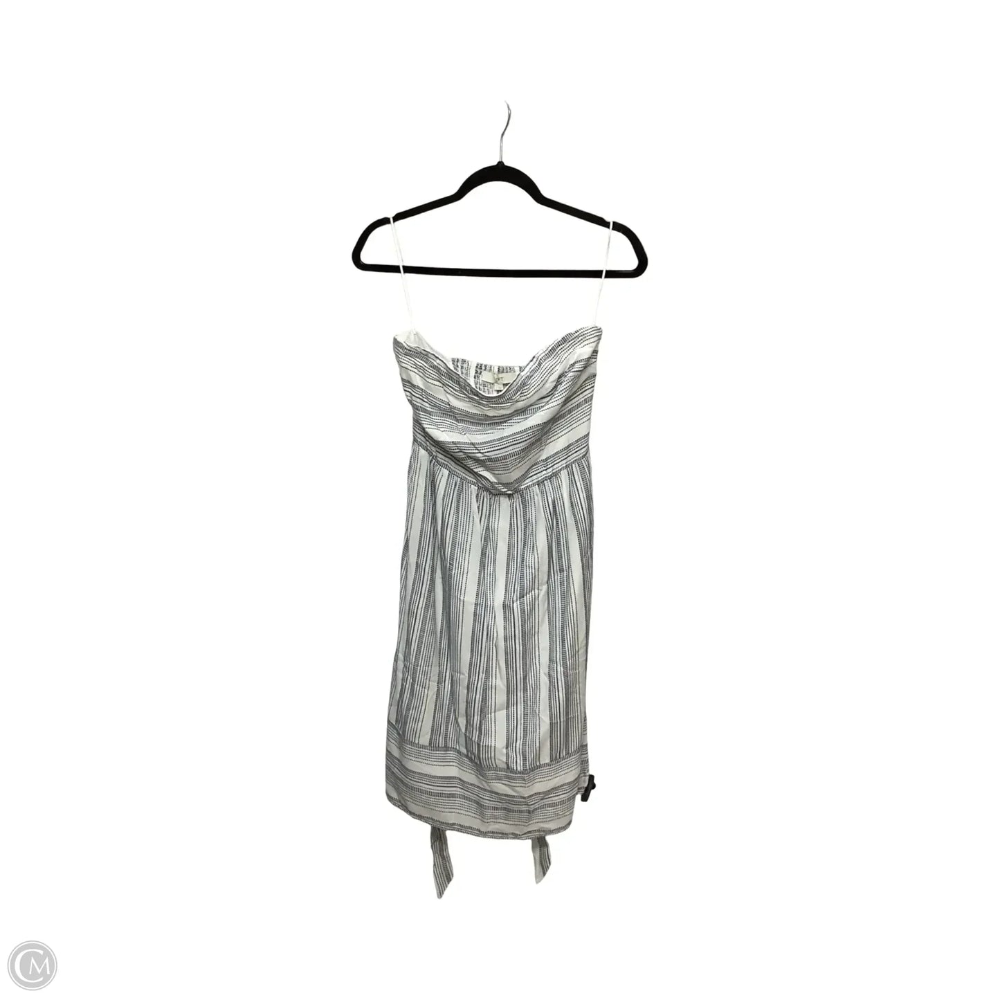 Dress Casual Short By Loft In Blue & White, Size: S