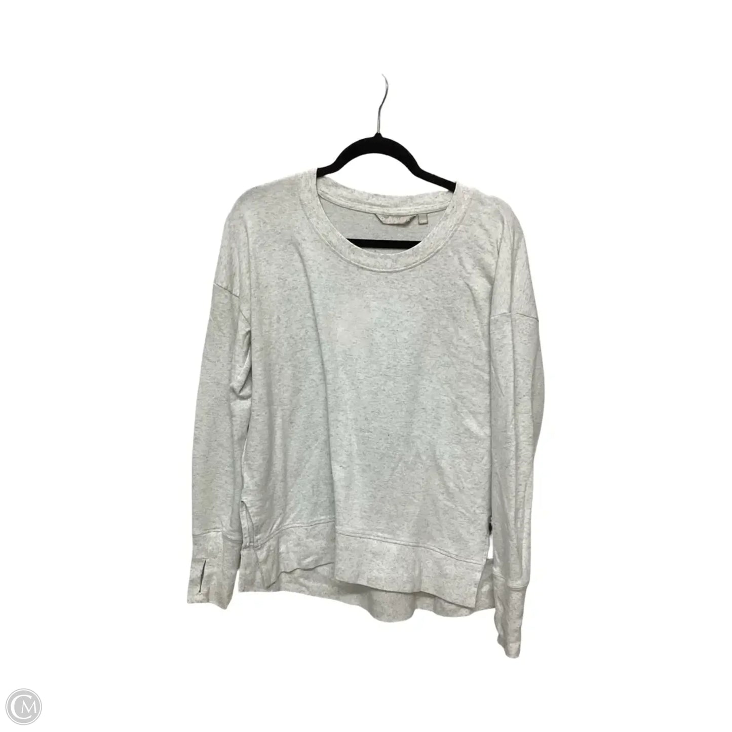 Athletic Jacket By Athleta In Grey, Size: M