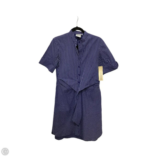 Designer Dress Casual Short By Clothes Mentor In Striped Pattern, Size: S