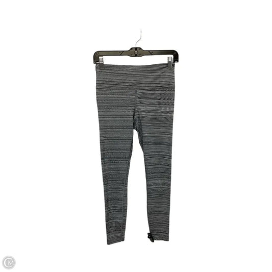 Athletic Leggings By Athleta In Striped Pattern, Size: S