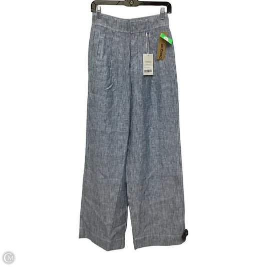 Designer Pants Linen By Everlane In Striped Pattern, Size: 0