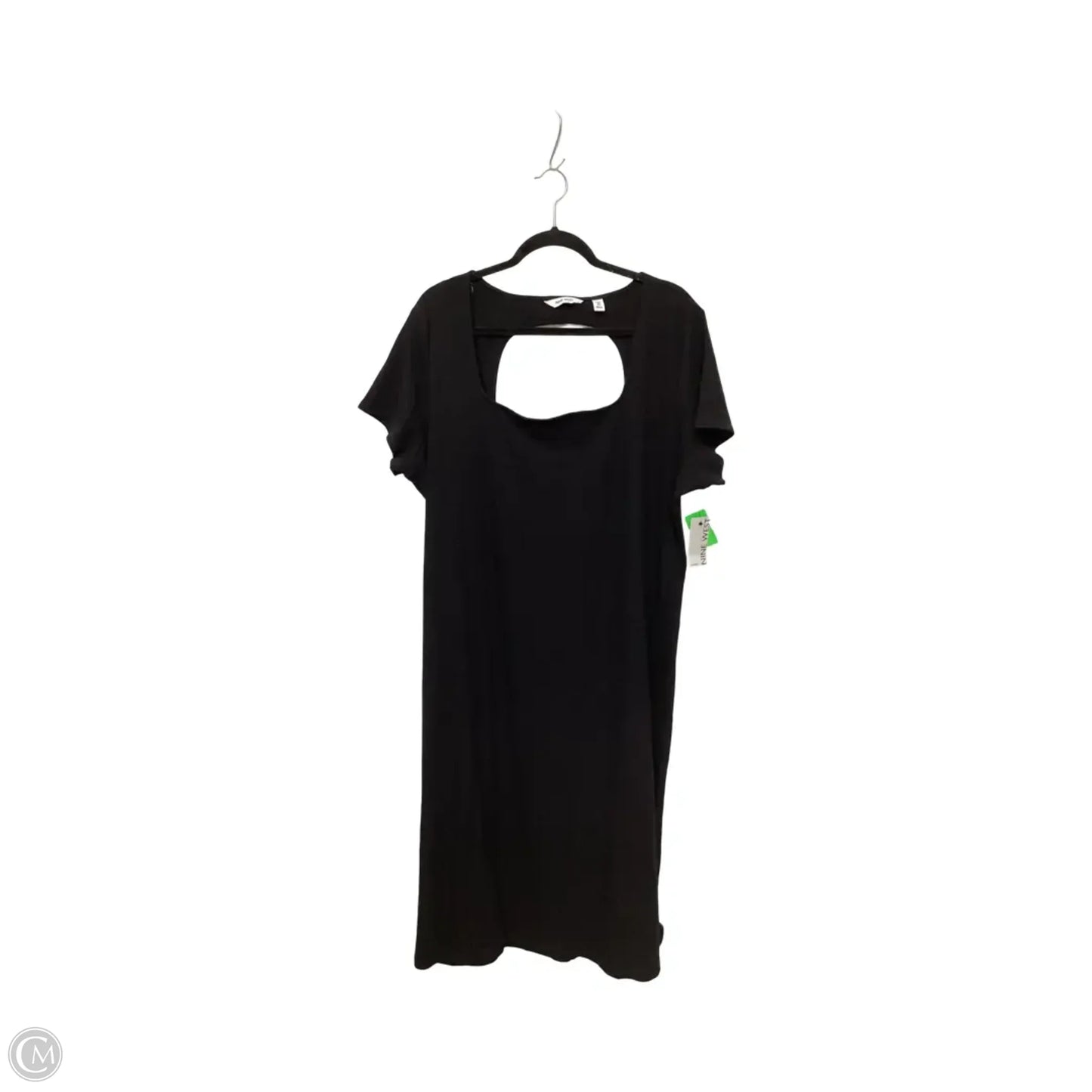 Dress Casual Midi By Nine West In Black, Size: 3x
