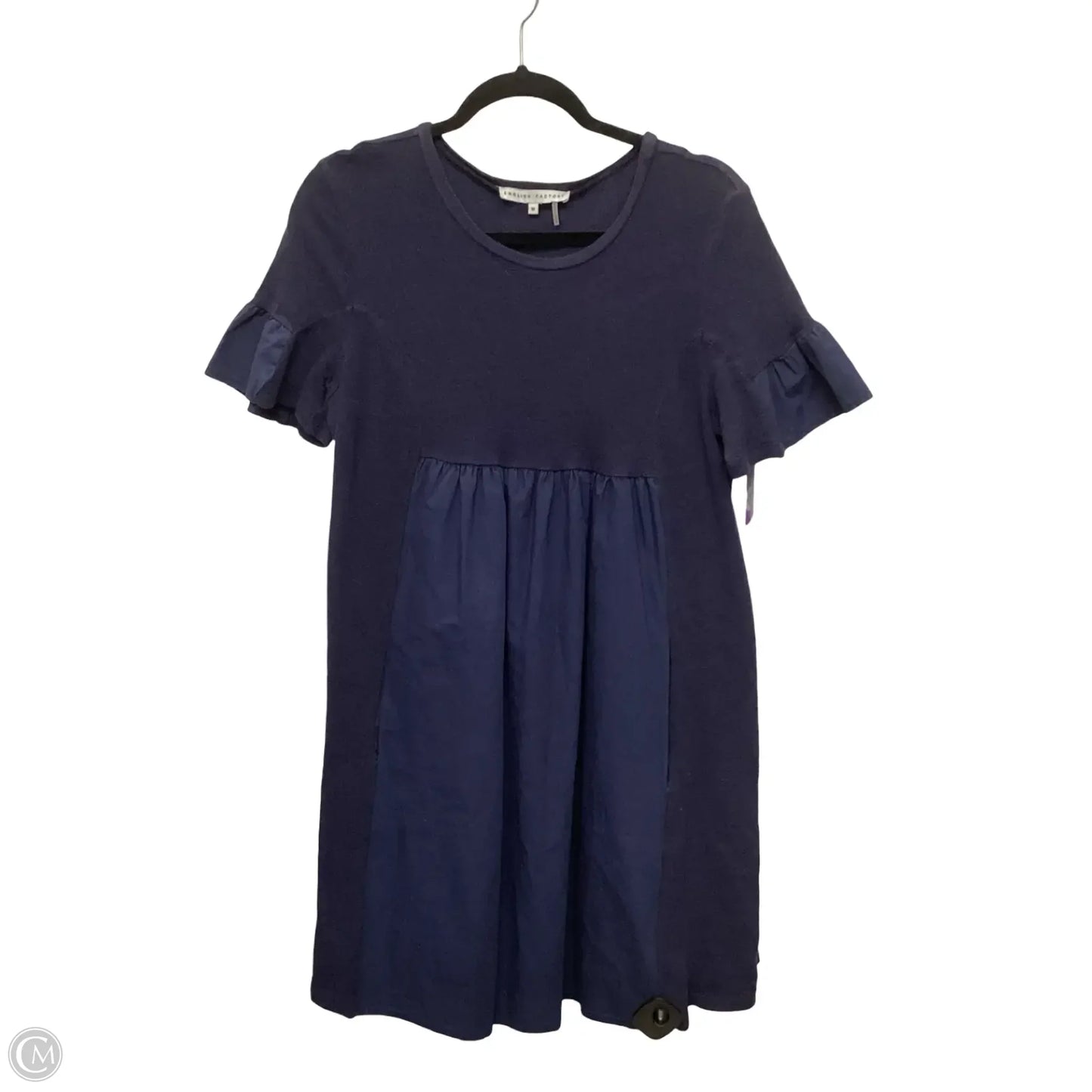 Dress Casual Short By English Factory In Navy, Size: M