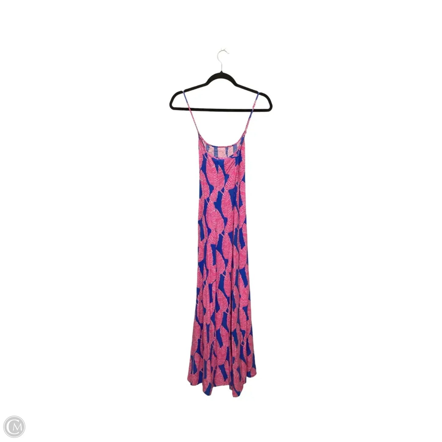Dress Casual Maxi By Vineyard Vines In Blue & Pink, Size: 0