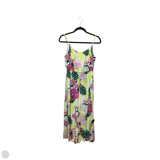 Jumpsuit By Nicole Miller In Floral Print, Size: S