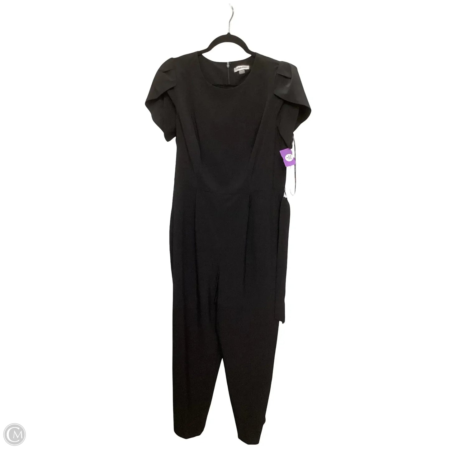 Jumpsuit By Calvin Klein In Black, Size: 12
