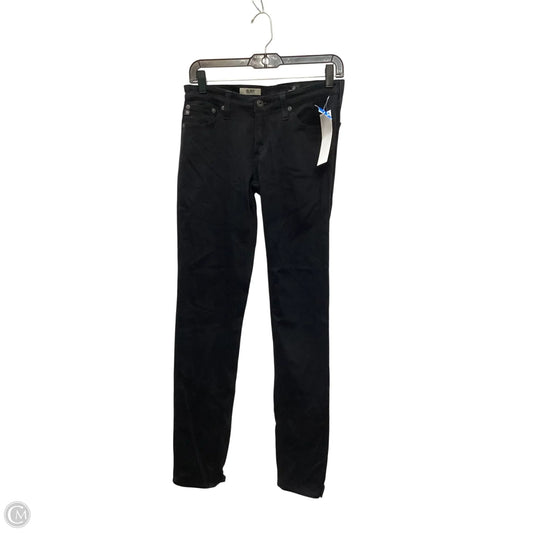 Designer Jeans Skinny By Adriano Goldschmied In Black, Size: M