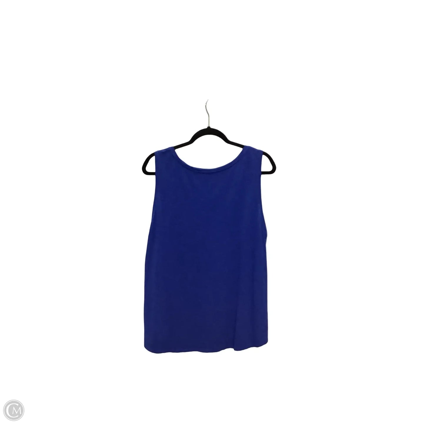 Top Sleeveless Basic By Chicos In Blue, Size: Xl
