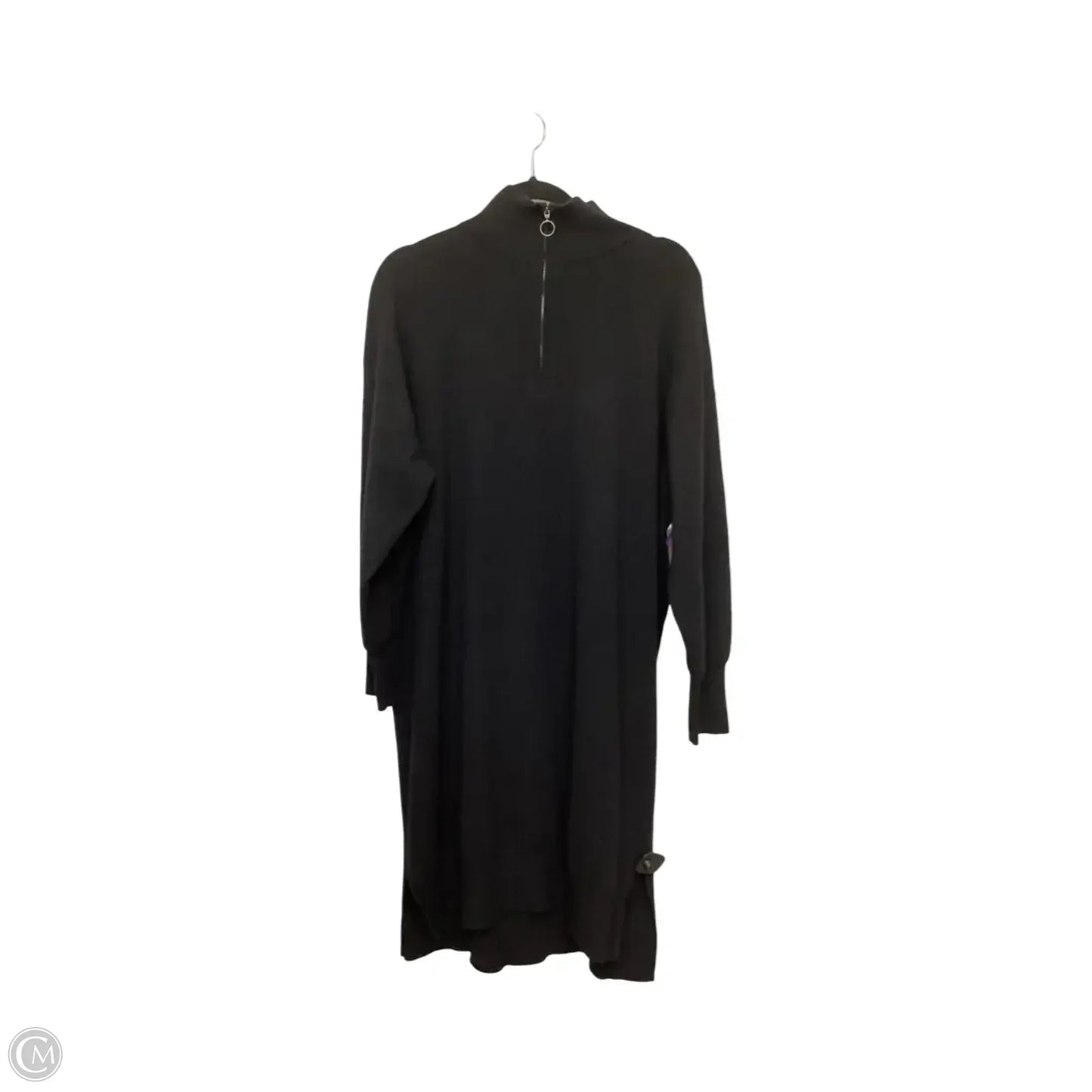 Dress Sweater By Ava & Viv In Black, Size: 1x