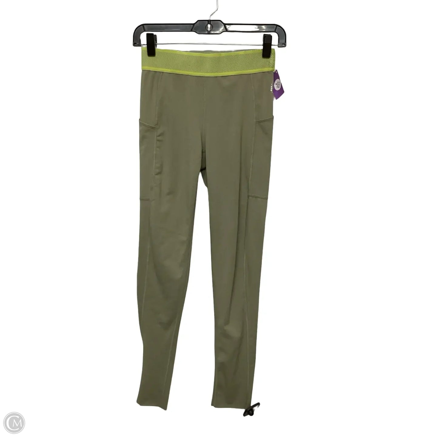 Athletic Leggings By Free People In Green, Size: S