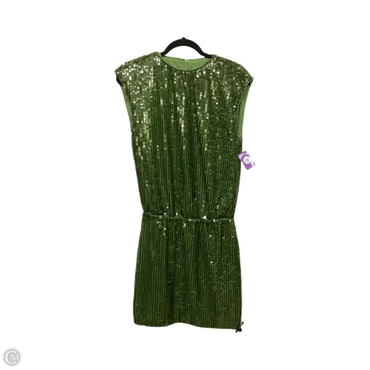 Dress Casual Short By Pretty Little Thing In Green, Size: 4