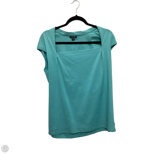 Tank Top Designer By Lafayette 148 In Teal, Size: Xl