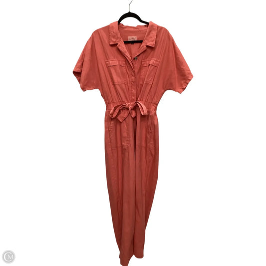 Jumpsuit By Universal Thread In Orange, Size: 12
