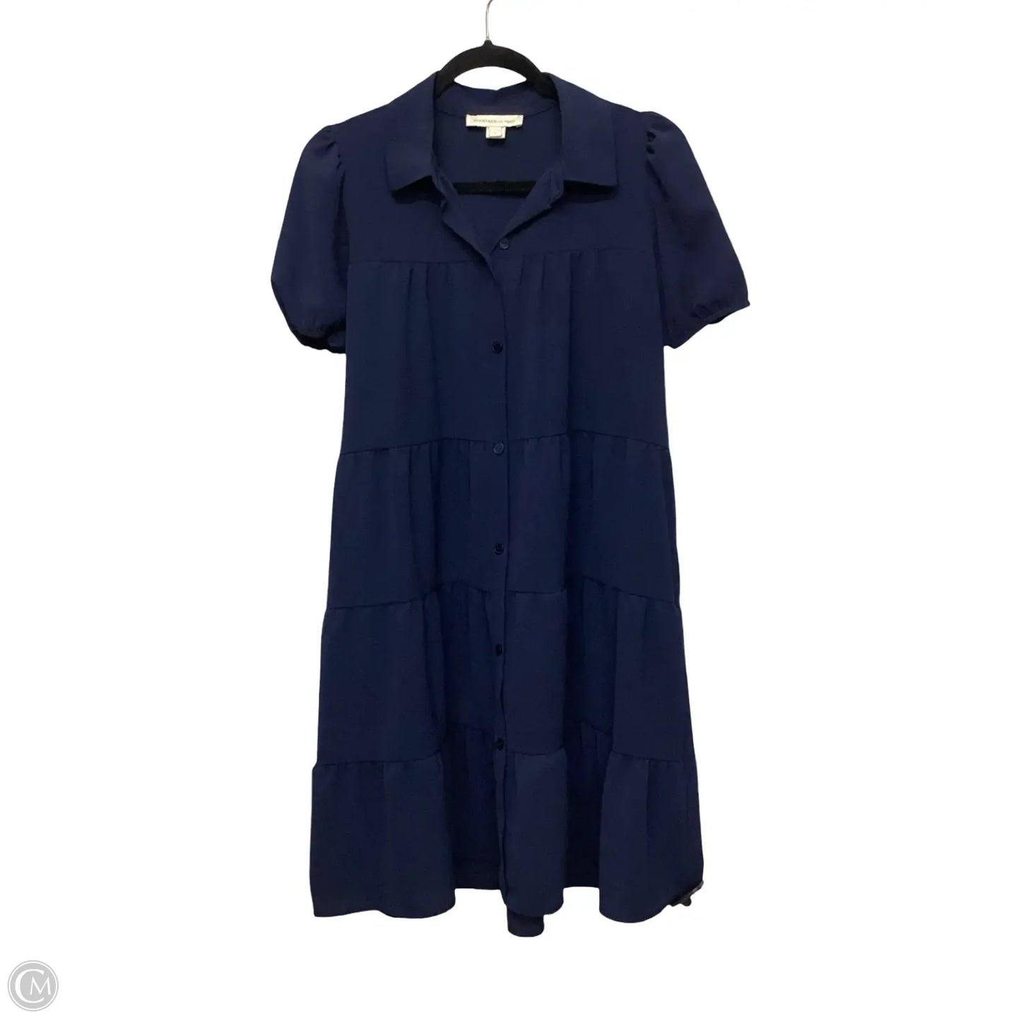 Dress Casual Short By Monteau In Nautical Print, Size: M