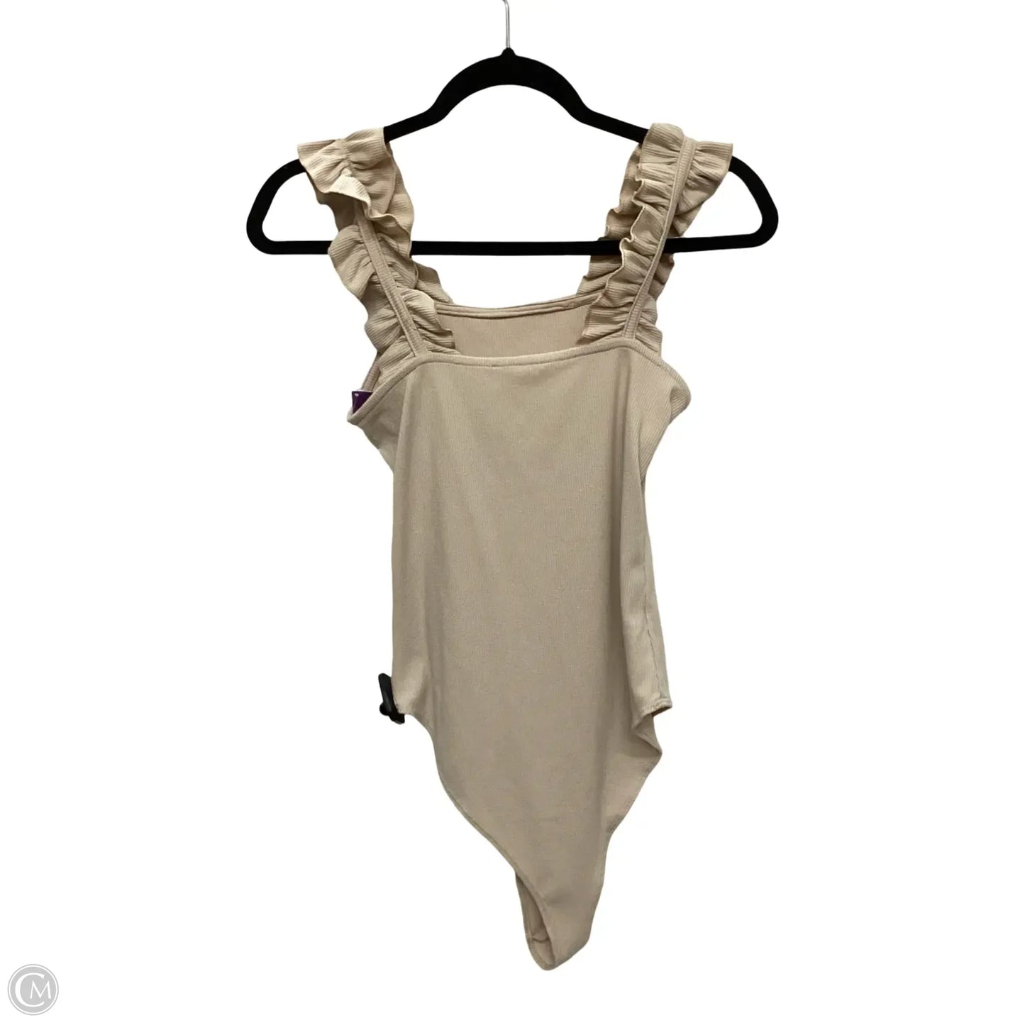Bodysuit By Entro In Tan, Size: S