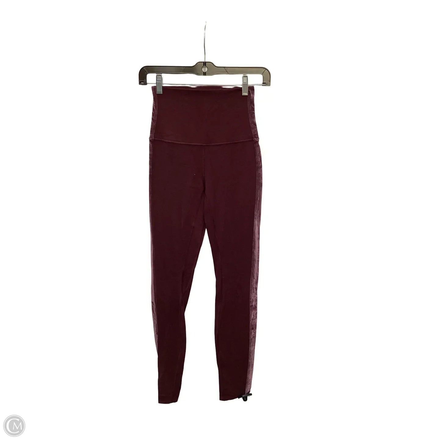 Athletic Leggings By Lululemon In Red, Size: 4