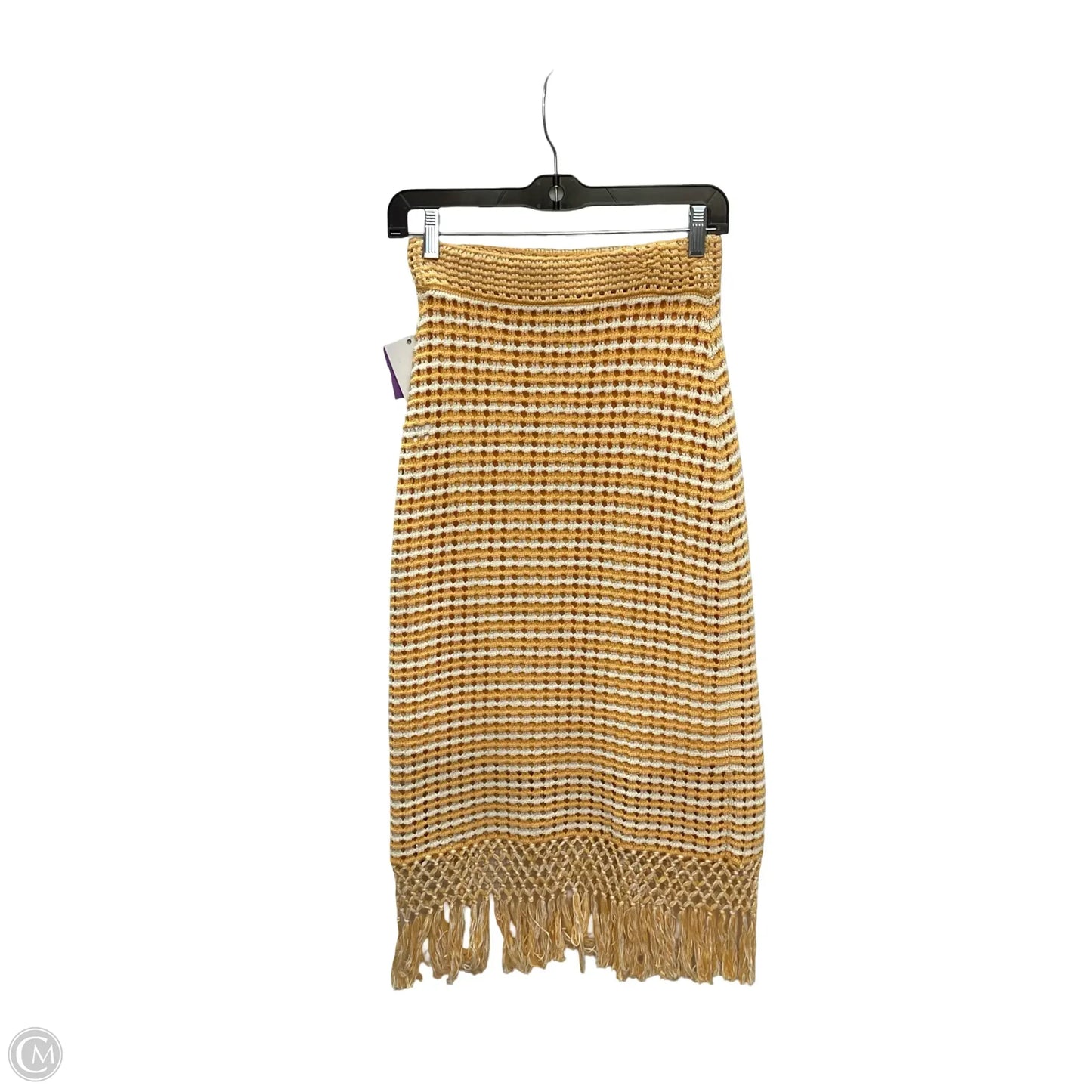 Skirt Designer By Derek Lam In Yellow, Size: Xs