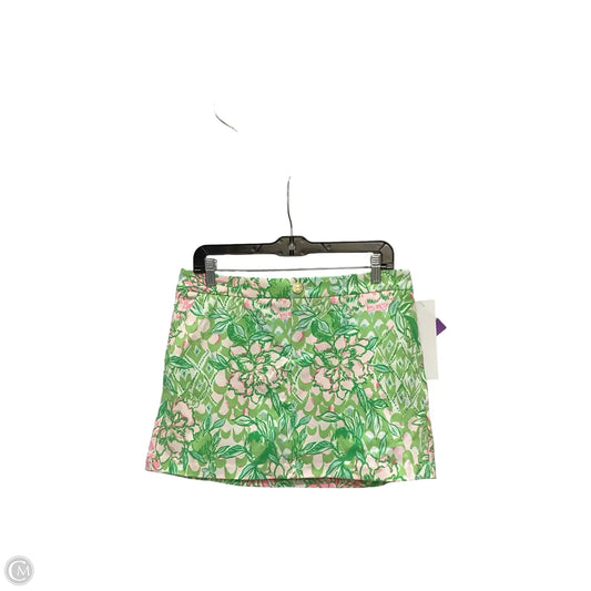 Skort Designer By Lilly Pulitzer In Green, Size: 6