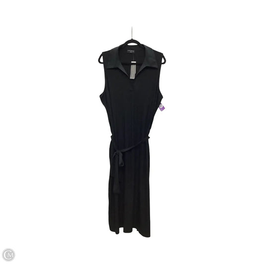 Dress Casual Midi By Lane Bryant In Black, Size: 22