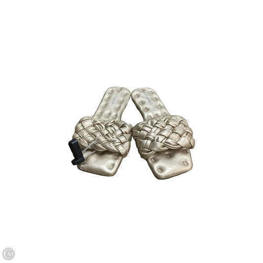 Sandals Flats By Pierre Dumas In Gold, Size: 6