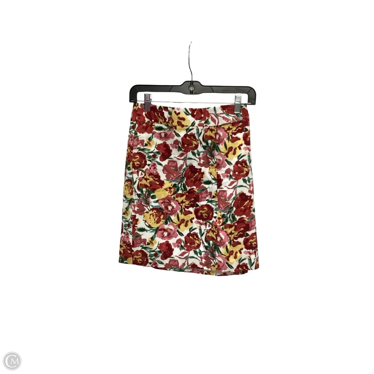 Skirt Mini & Short By Loft In Floral Print, Size: 10