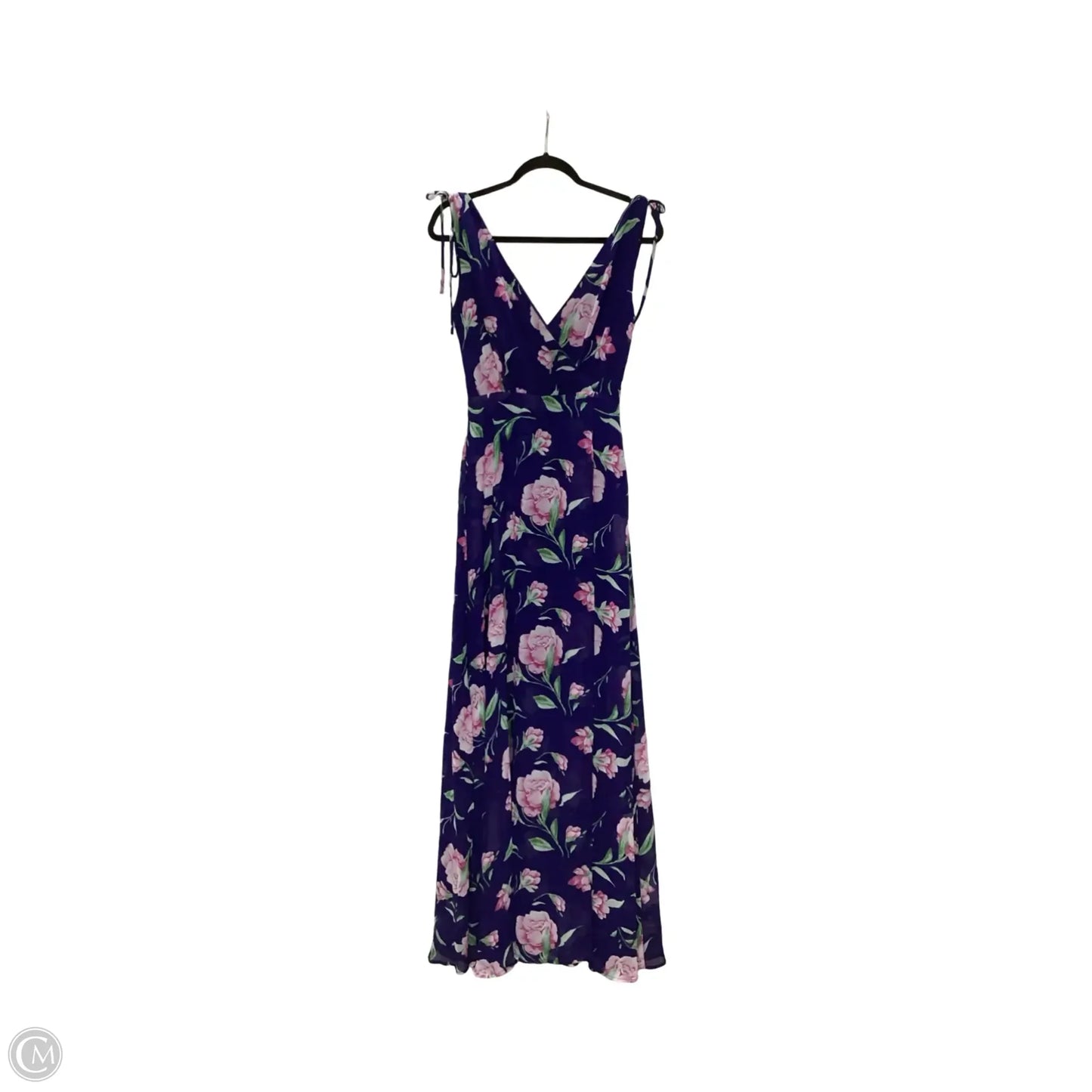 Dress Party Long By Lulus In Floral Print, Size: S