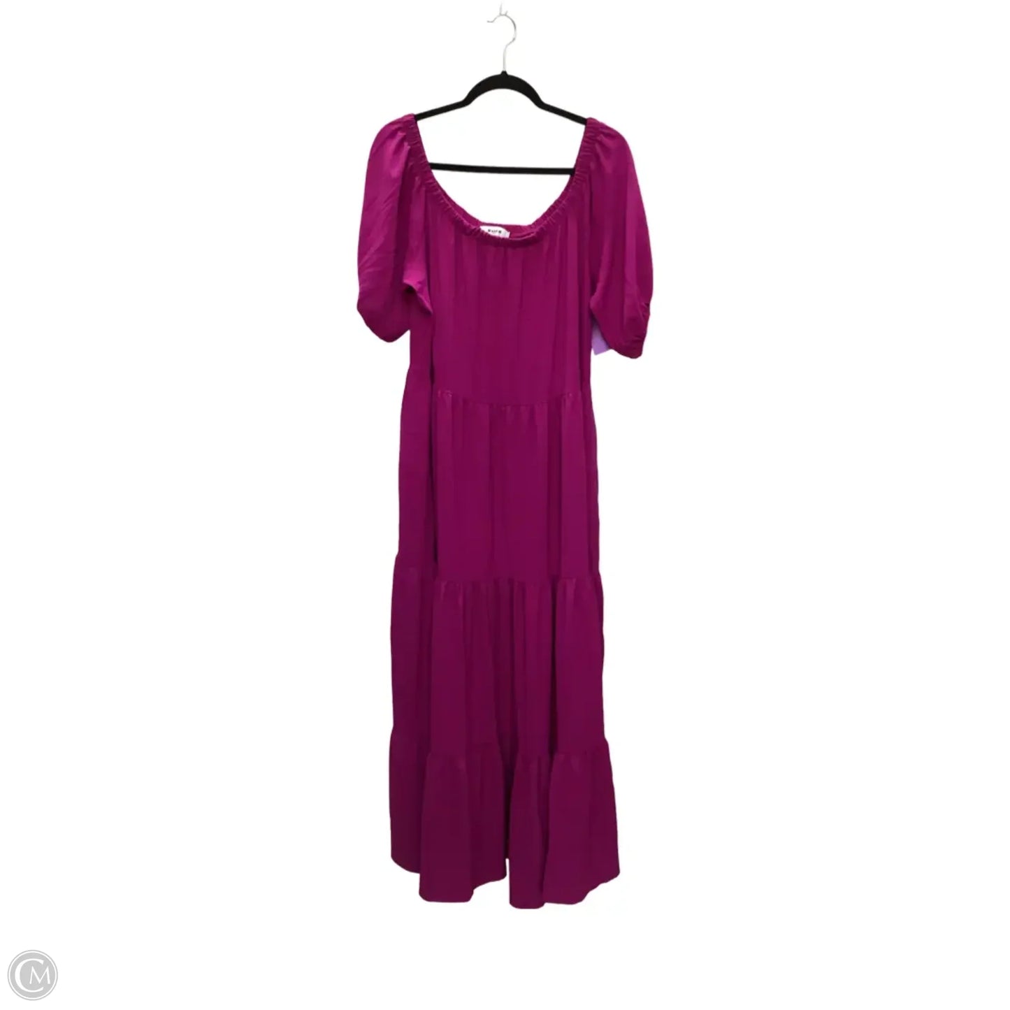 Dress Casual Maxi By H and H In Purple, Size: Xl