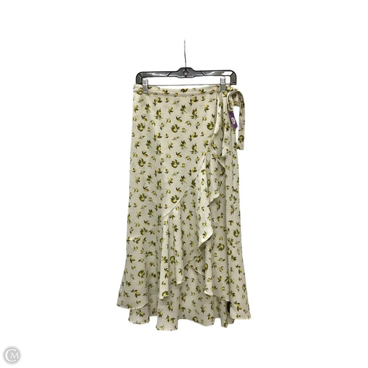 Skirt Midi By Max Studio In Tan, Size: M
