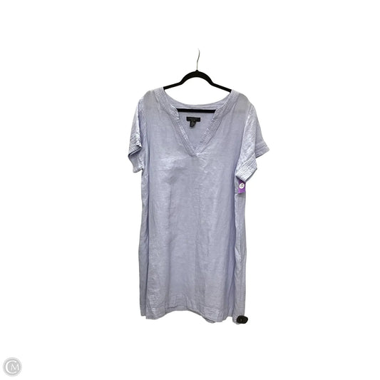 Dress Casual Short By Tahari In Blue, Size: 2x