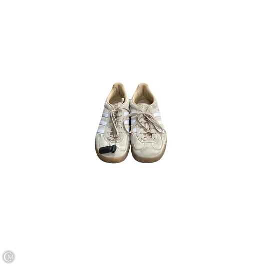 Shoes Sneakers By Adidas In Tan, Size: 8