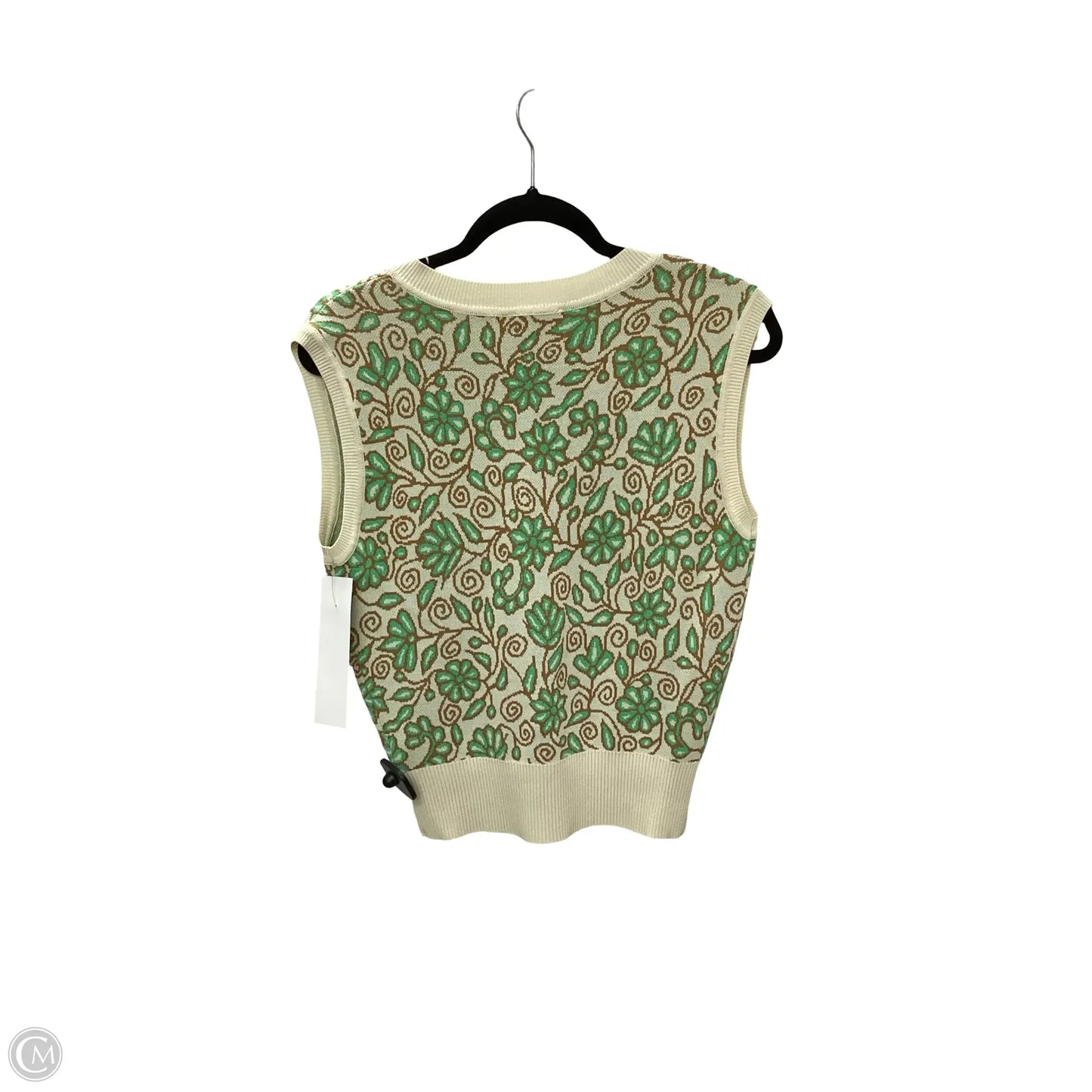 Blouse Sleeveless By Current Air In Floral Print, Size: S