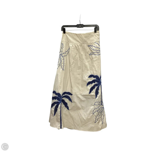 Skirt Midi By Luminary In Tan, Size: M
