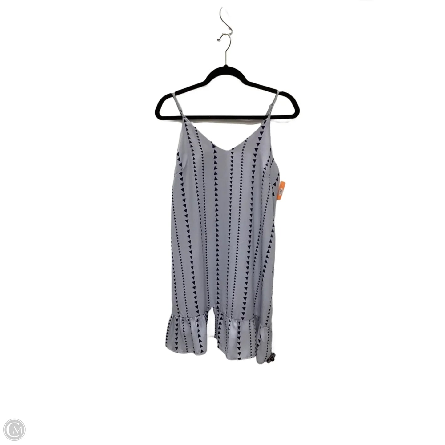 Dress Casual Short By She + Sky In Blue, Size: M